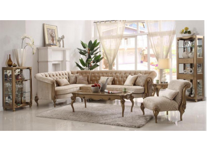 Sectional L-shaped sofa couch design couches upholstery fabric sofa set wood sofas