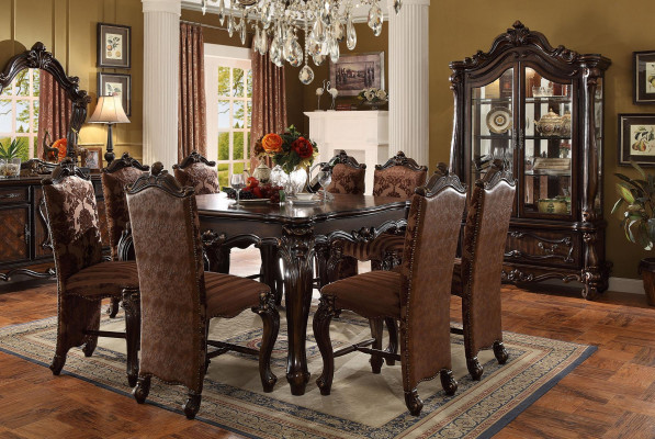 Complete set dining table 6 chairs dining room set dining group wood table tables