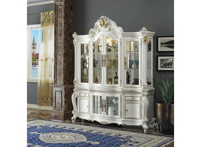 Sideboard Luxury Showcase Display Case Glass Cabinet Antique Style Furniture Baroque