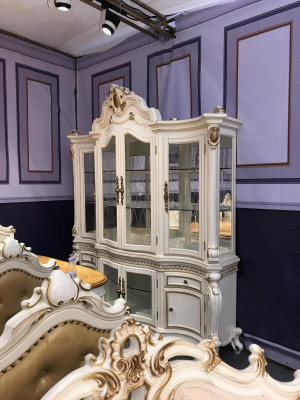 Display cabinet showcase decorative living room display cabinets baroque design