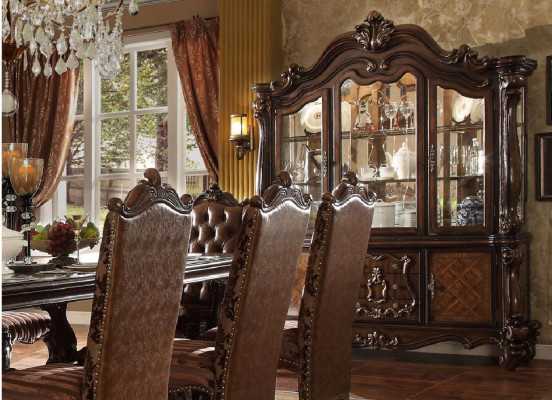 Display cabinet showcase cabinets living room look design Rococo Baroque