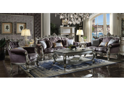 Hello Baroque living room furniture sofa textile couch three-seater seat cushion