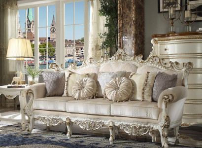 Classic 3 seater couch sofa upholstered decorative sofas couches baroque