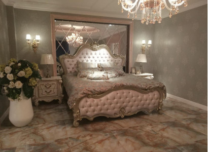 Chesterfield Double Bed Bed Marriage Bed Design Luxury Beds Baroque Antique Style