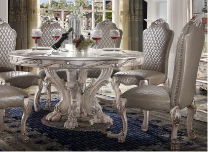 Dining room chair armchair set 6x chair without armrests luxury armchair baroque chairs