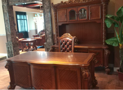 Desk Chair Computer Desk Designer Office Tables Baroque Rococo