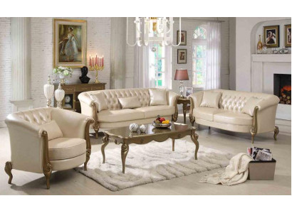 Leather sofa suite 3+2+1 seater set upholstery sofa couch sofas couches