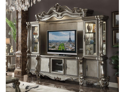 Living room wall unit TV wall installation wall living room cabinet carved furniture