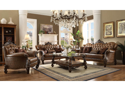 Chesterfield Sofa Couch Upholstery Seat 3+2 Seater Design Sofas Set Couches