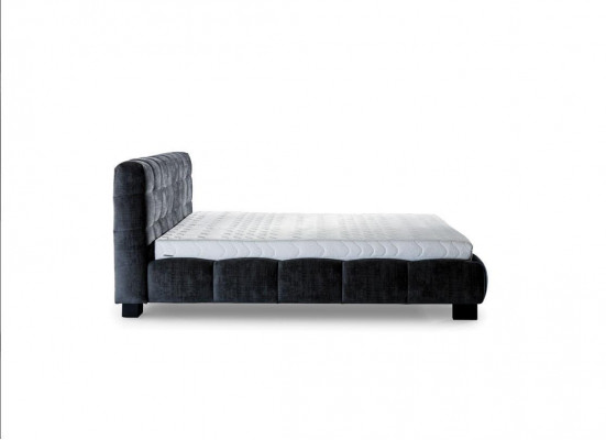 Bed Grey Bedroom Furniture Textile Design 160x200cm Beds Velvet