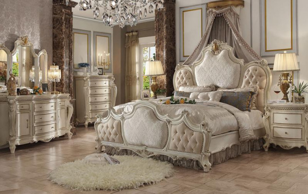 Bed Luxury Upholstered Design Double Beds Matrimonial Hotel Sleep Room Textile