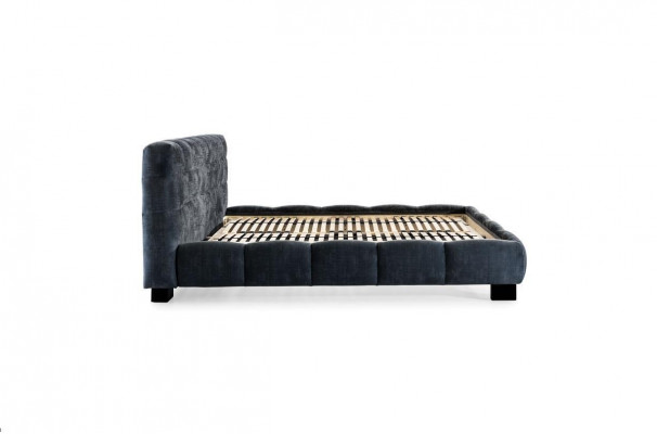 Bed Grey Bedroom Furniture Textile Design 160x200cm Beds Velvet