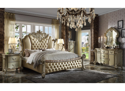 Decoration Bed Upholstery Design Luxury Hotel Double Beds Bedroom Leather