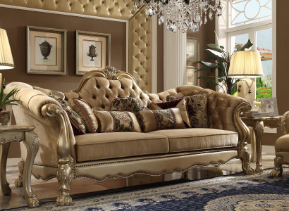 Classic 3-seater couch sofa upholstered sofas couches decor baroque