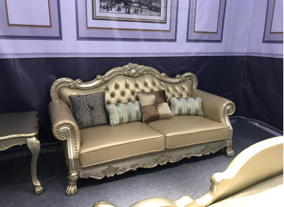 Classic 3-seater couch sofa upholstered sofas couches baroque