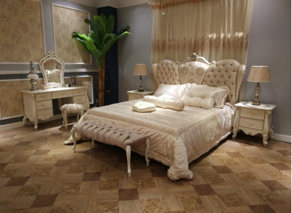 Bed Cushion Design Luxury Double Hotel Beds Sleep Room Leather Chesterfield New