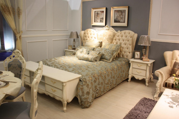 Chesterfield bed upholstered beds bedroom double bed beds 180x200cm new