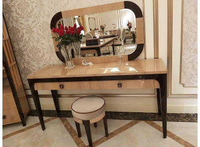 Table console mirror dresser dressing table bedroom stool set