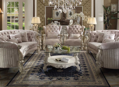 Sofa Suite Couch Upholstery Classic 4+4 Seater Set Chesterfield Sofas Upholstery