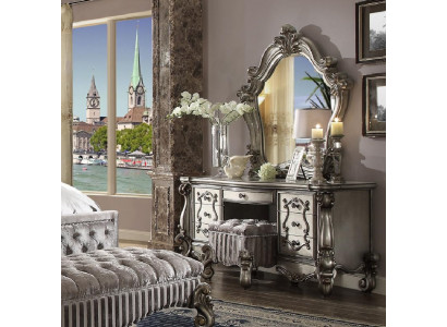 Classic dressing table mirror luxury console dresser bedroom baroque new