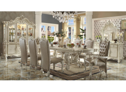 Baroque Antique Style Dining Table Wooden Genuine Classic Designer Tables