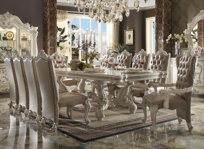 High-Class Furniture Dining Table XXL Villa Tables 305cm XXL Wood Baroque