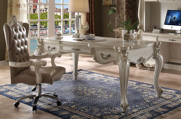 Office Set Furniture Desk Table + Executive Chair Armchair Baroque Rococo