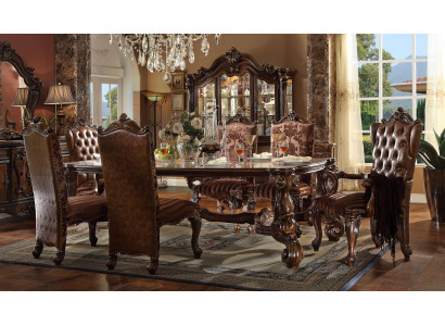 Royal dining table table wood tables classical baroque rococo dining room