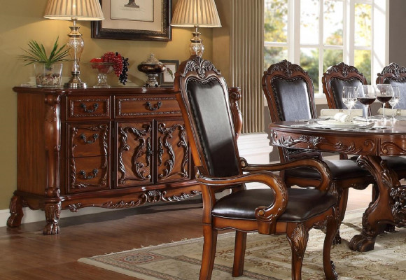 Buffet Sideboard Dresser Real Handcrafted Wood Decor Baroque Rococo Sideboards