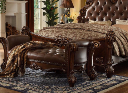 Seat Cushion Bench Cushion Seat Stool Bench Leather Wood Style Designer Chesterfield