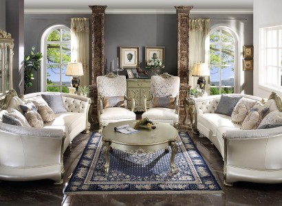 Complete set sofa suite 4+4 seater + coffee table designer living landscape