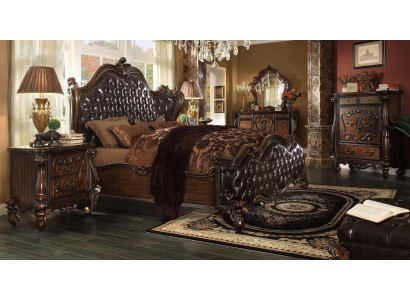Design bedroom 5-piece. Complete bedroom set bed decor nightstand