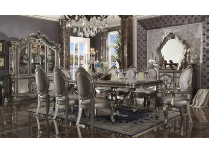 Dining Table & 8x Chairs Dining Room Set Dining Group Suite Table Chair Tables