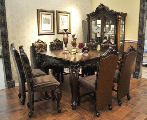 Dining table set dining room tables living room suite wood design