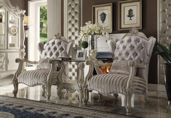 Classic Armchair TV Sofa 1-Seat Couch Designer Fabric Upholstery