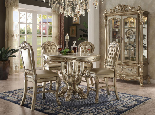 Designer round dining table, noble table, round tables, classic furniture