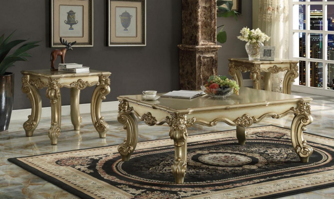 Noble Design Coffee Table Side Table Sofa Living Room Table Baroque