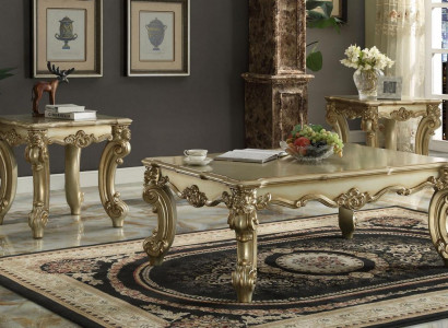 Noble Design Coffee Table Side Table Sofa Living Room Table Baroque