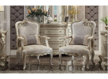 Designer Club Lounge Chair Relax Hotel Chair Set Armchair