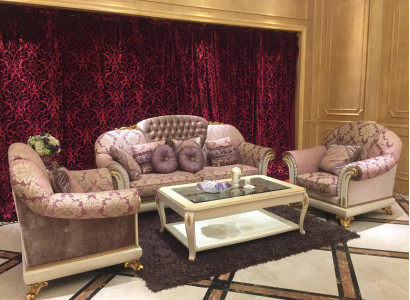 Sofa set 3+1+1 seat set design sofas upholstered classic couches