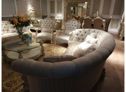 Complete set sofa suite seating upholstery design living landscape