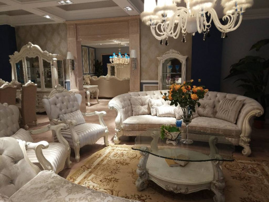 Complete set sofa suite seating upholstery design living landscape