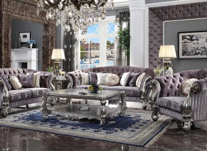 Living room set classic couch set sectional 5-piece set.