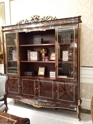 Furnishing study office furniture table cabinet armchair 3-piece suite set