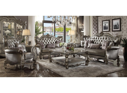 Luxury Furniture Sofa Set Couch Sofa Upholstery 3+2+1 Seater Coffee Table New