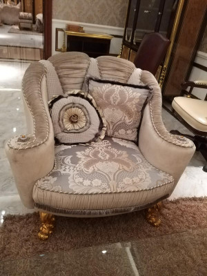Classic Sofa Set 3+2+1 Baroque Rococo Antique Style Sofa Couch