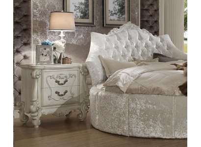 Design bedside table side table console tables furniture wood baroque rococo new