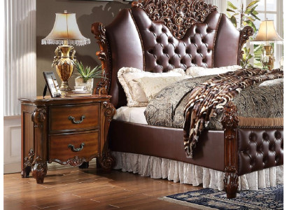 Baroque Rococo Nightstand Wooden Night Cabinet Dresser Side Table Night Console New