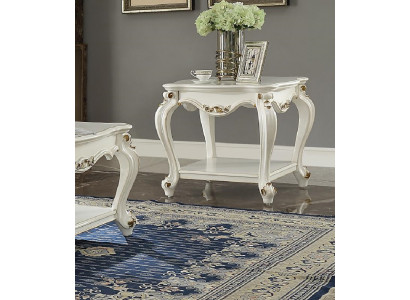 Carved coffee table side table living room wooden tables