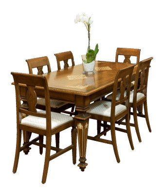 Designer dining table furniture in the dining room classic tables design wood